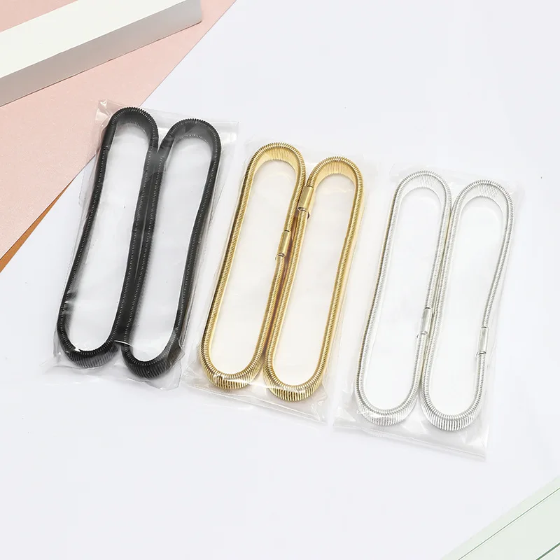 1pc Wristband Ladies Shirt Sleeve Holders Metal Arm Bands Hold Ups Garter Shroud Ring Men Bracelet Elastic Hoop Armband