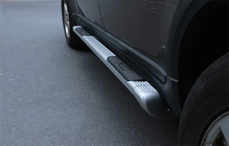 Running Boards Auto Side Step Bar Pedals High Quality Grain Design Nerf Bars For  Volvo XC90 1997-2014