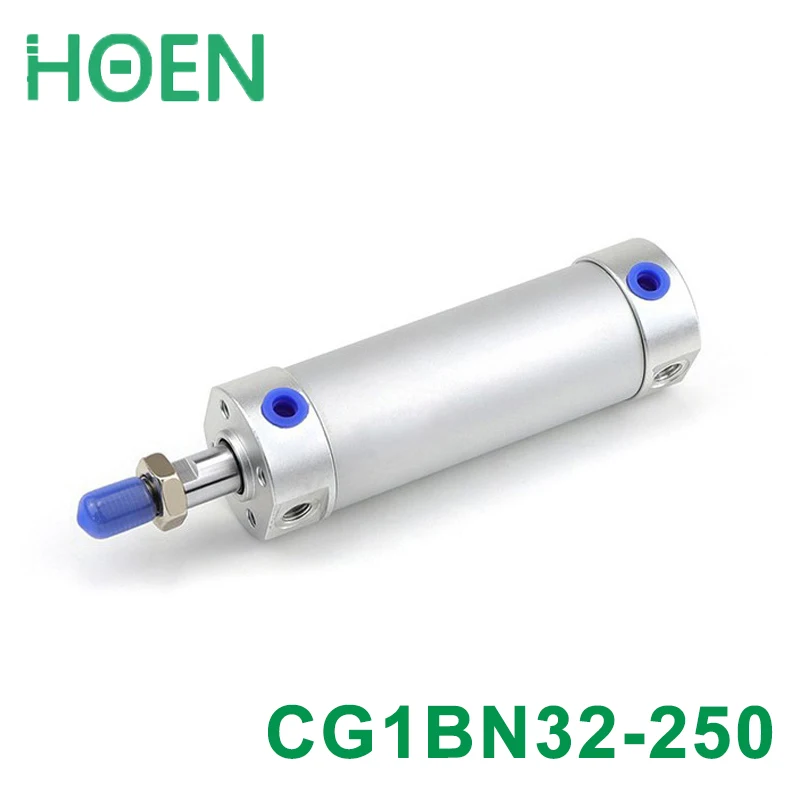 CG1BN series 32mm Bore 250mm Stroke CG1BN32-250 standard double acting single rod Pneumatic Air Cylinders