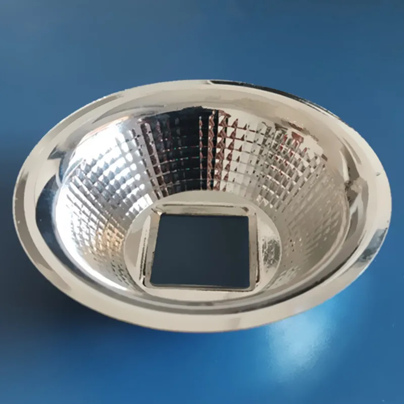 LED square 2525 lamp beads large lamp beads diameter 85MM105MM horn lampshade condensing aluminum light cup reflective bowl