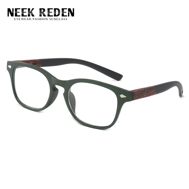 Blue Men Unisex Reading Glasses Retro Women Resin Lens Presbyopia With Diopters 0 +0.5 +0.75 +1.75 +2.75 +3.0 +3.25 +3.75 +4.0