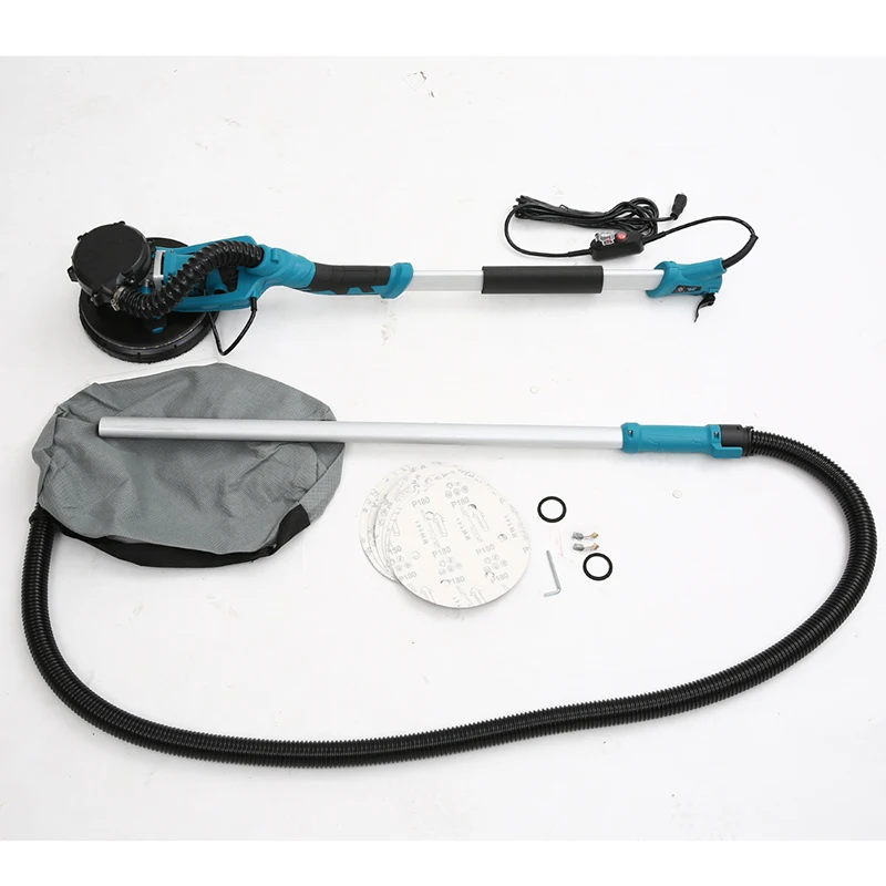 Adjust Speed Drywall Sander 950W 220-230V Wall Polishing Grinding Double Led Light Wall Putty Polisher Machine