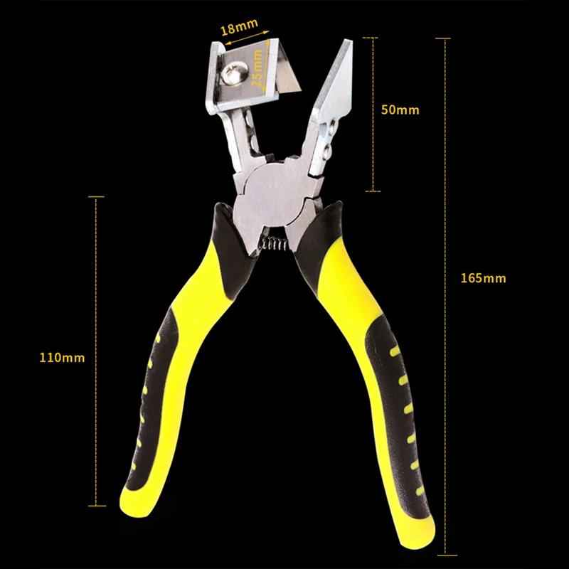 Industrial Grade Rubber Strip Scissors Door Frame Slot Rubber Strip Folding Shear 90 Degree Scissors EPDM Rubber Strip Scissors