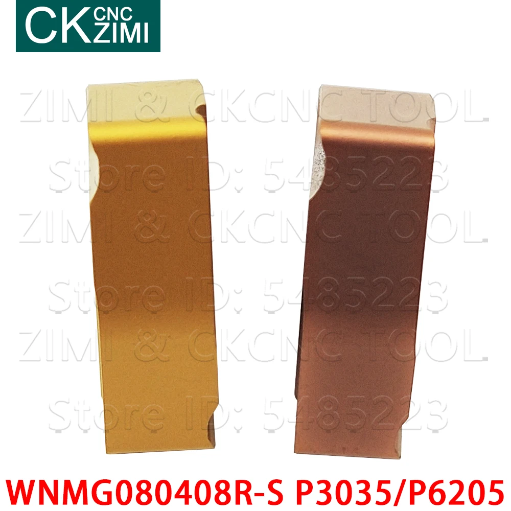 WNMG080408R-S P3035 WNMG080408R-S P6205 Làm Khe Biến Dạng Kim Loại CNC Tiện Dụng Cụ WNMG 080408 R Cho Thép Không Gỉ