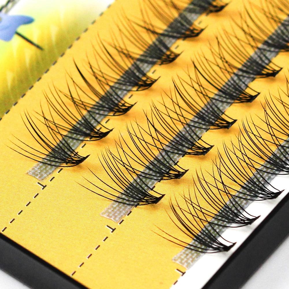 Softer Feel Eyelashes 10D Individual Eyelash Personal Use Eyelash Extension Natural Soft  60 Pieces Russia Cilia