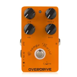 Caline CP-18 Orange Burst Digital Overdrive JEEffprotected Pédale JEAccessrespiration