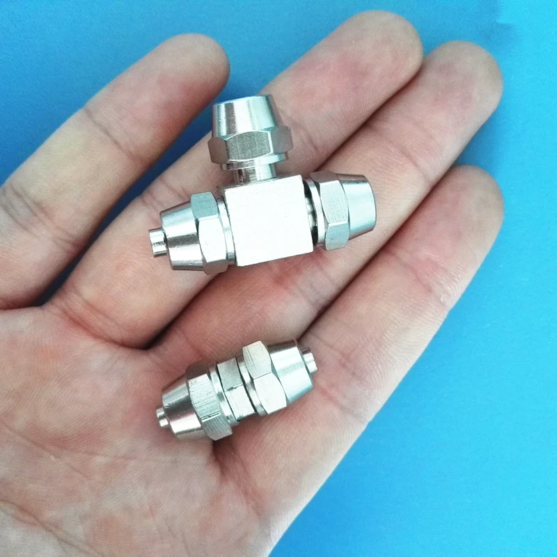 Stainless Steel High Pressure Aquarium Co2 Check Valve Tube Connector Or CO2 Control Valve For Water Plant Aquarium Accessories