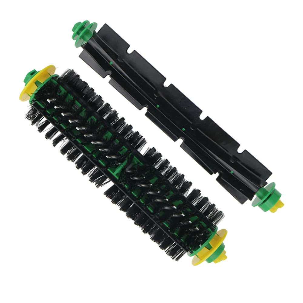 Juego de cepillo de cerdas + cepillo batidor Flexible para iRobot Roomba Serie 500, 510, 520, 530, 535, 540, 550, 560, 570, piezas de aspiradora, 1 Juego