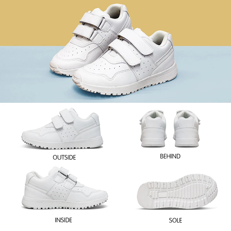 Ortoluckland Children Sneakers Kids School Shoes Boy Girls Spring Summer Fashion Nice Orthopedic Casual Flat Leather Footwear