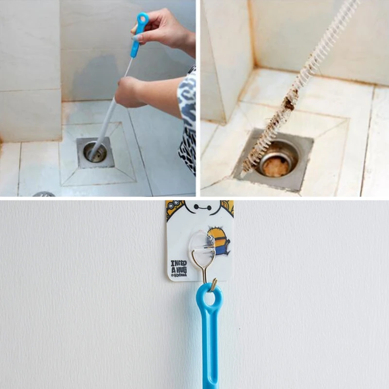 Dụng Cụ Vệ Sinh Uốn Cong Được Cống Đường Ống Nạo Vét Tản Tóc Phụ Kiện Nhà Bếp