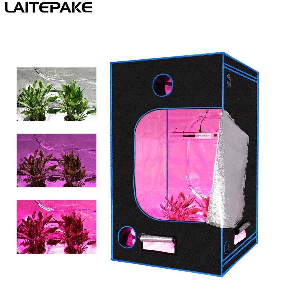 Grow Tent Growbox 600D Indoor Hydroponics Plants Growing Tent For Led Light Greenhouse Indoor  garden Seed Flower Plant Growing