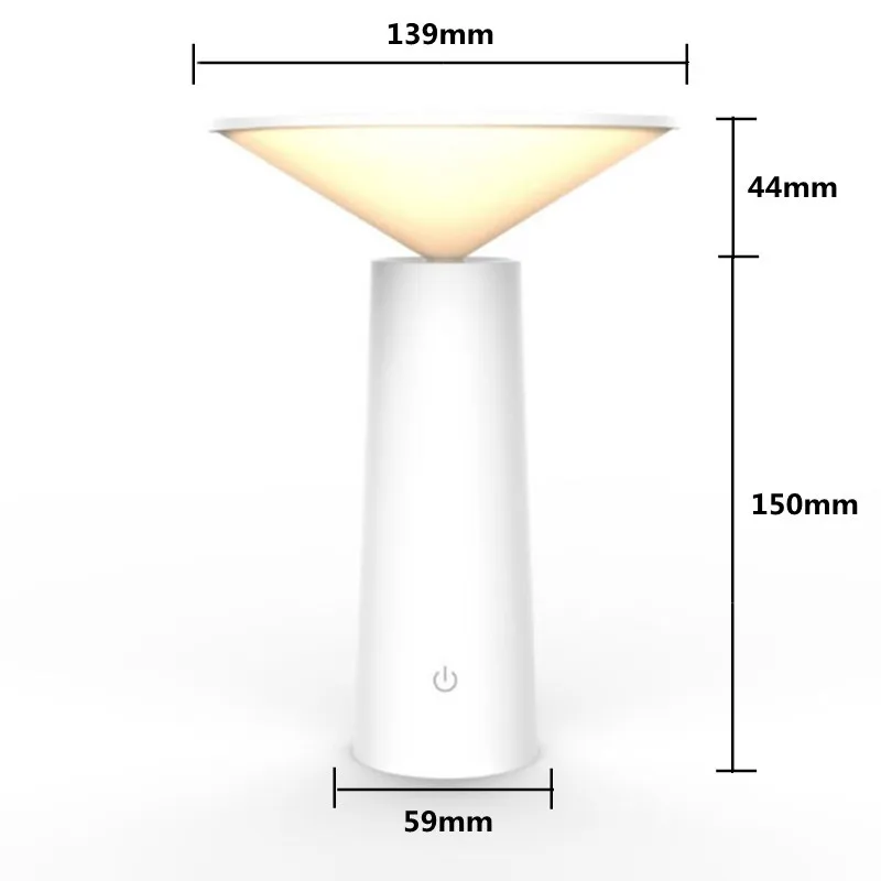 Touch Switch 3 Modes LED Desk Lamp Eye Protection Reading Dimmable USB Led Living Room Bedroom Bedside Table Lamp Night Light