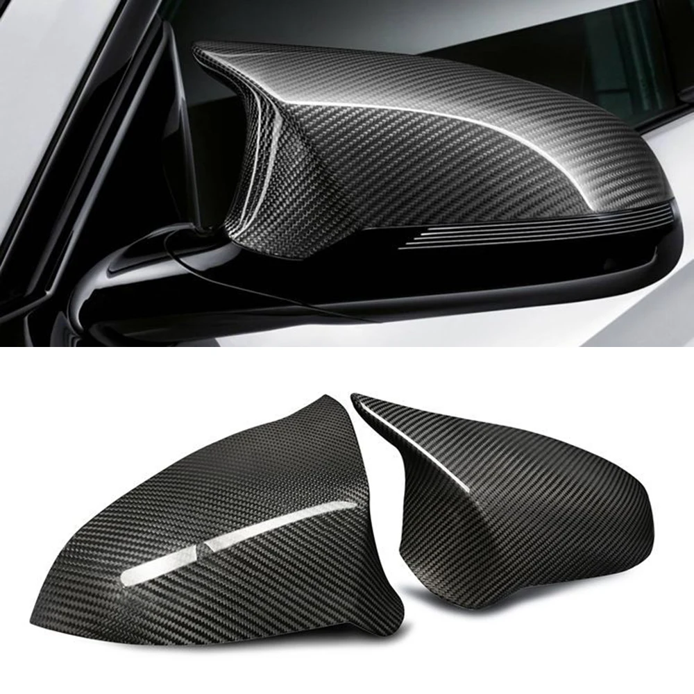 

Carbon Fiber Side Wing Rearview Rear View Mirror Replacement Cover Trim Case Shell For BMW M2C M3 M4 F87 F80 F82 F83 Accessories