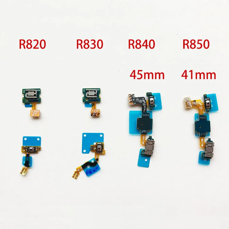 New Power Button Return Home Switch Flex Cable For Samsung R820 R825 R830 R840 R845 R850 R855 Watch Repair Return Flex Cable