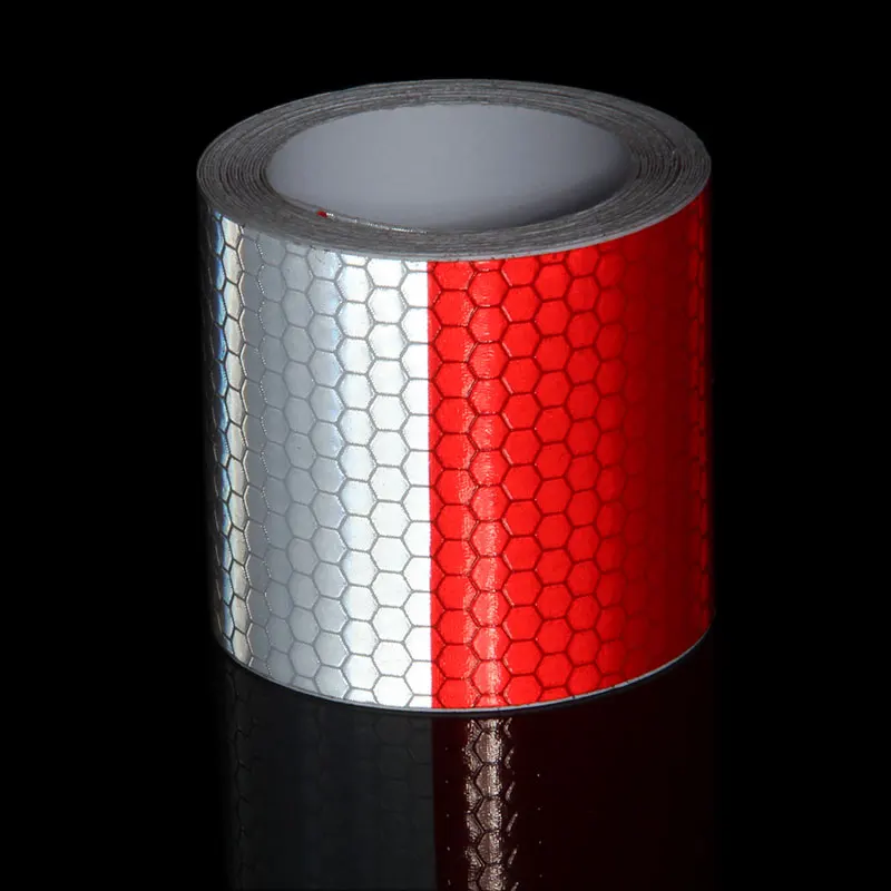 3M Red White Reflective Tape - 2