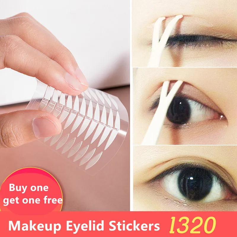 Eye lifting tape Lace Eye Lift Strips Portable Breathable Natural Double Eyelid Tape Sticker Eye Lift Strip Eyes Make Up