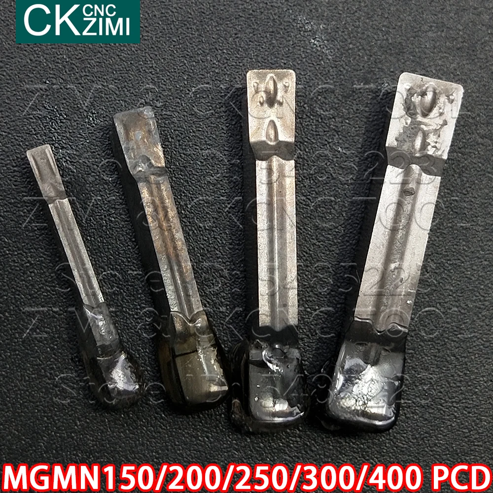 MGMN150 MGMN200 MGMN250 MGMN300 MGMN400 PCD Insert Turning Insert CNC Diamond Lathe Cutter Grooving Blade Tool MGMN for aluminum
