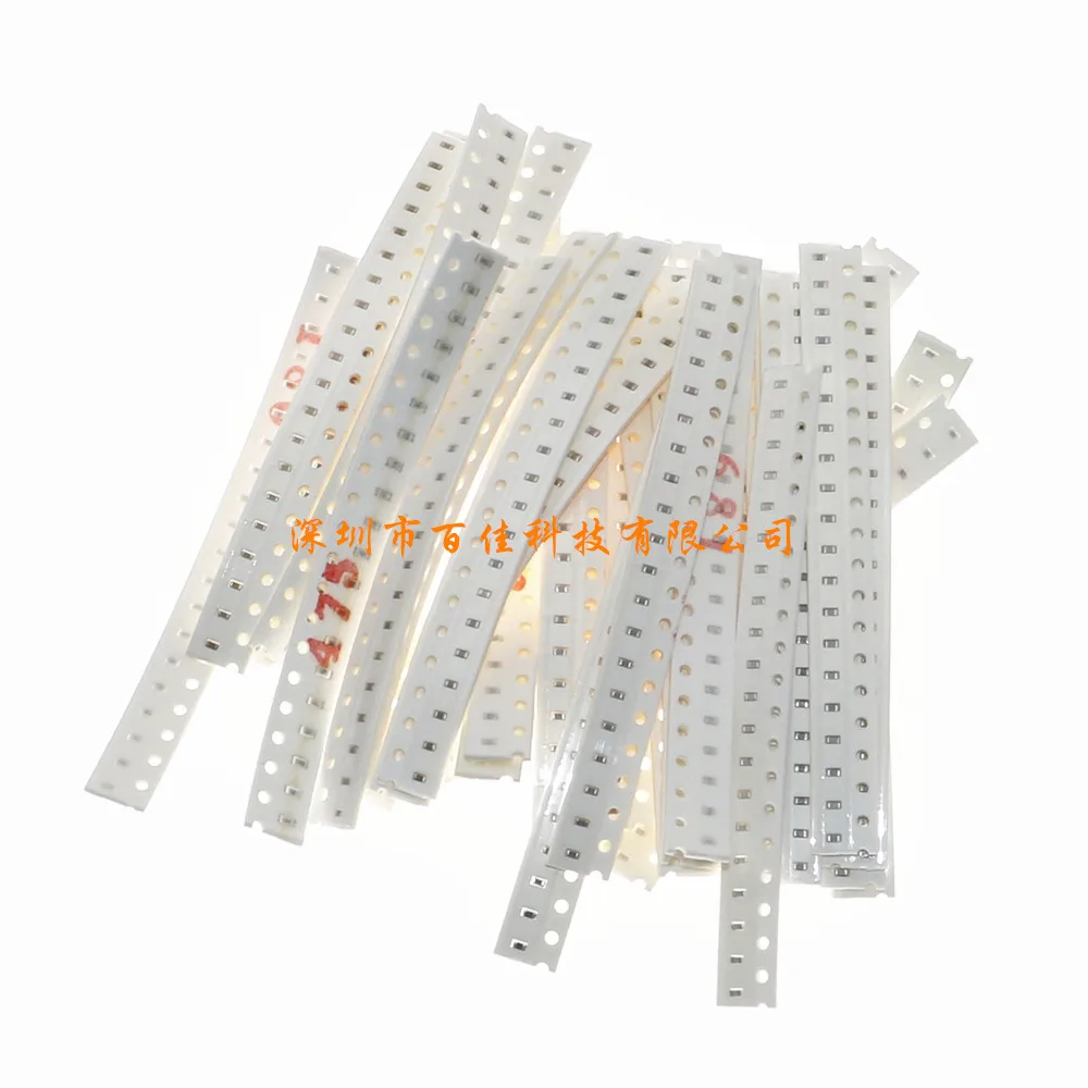 

720pcs 36 specifications × 20pcs 1pF-10uF 0603 patch capacitor packs, common component packs