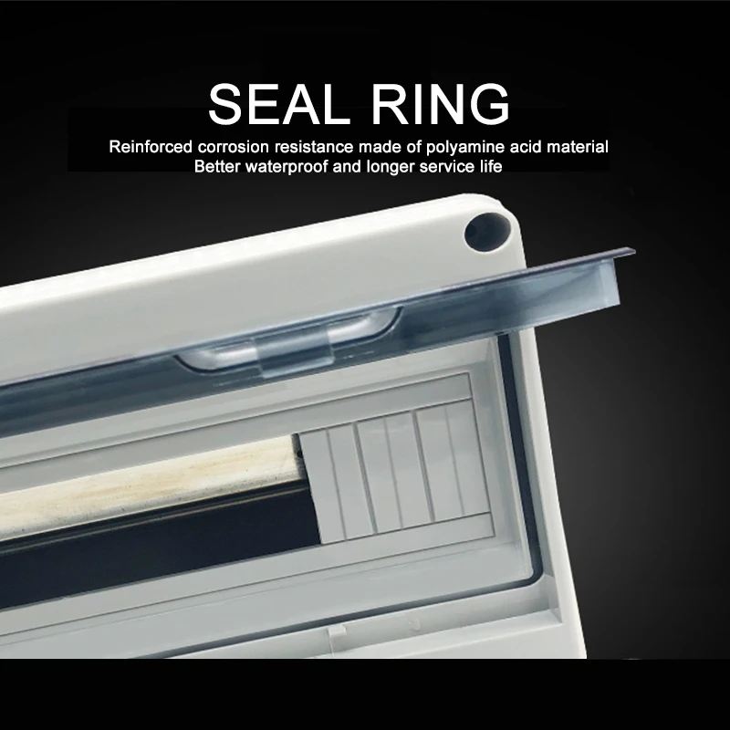 15 Way Plastic Electrical Distribution Box Waterproof MCB Box Enclosure Box Junction Box HT Series