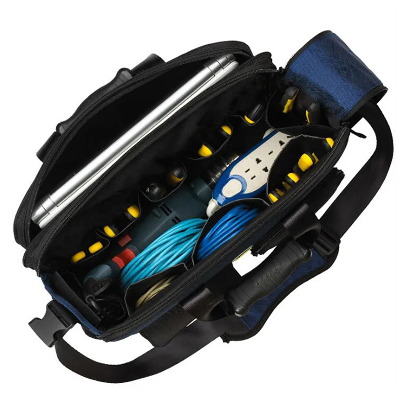 Kit multifunzionale monospalla Hardware elettricista borsa porta attrezzi borsa porta attrezzi impermeabile Kit tessuto Oxford