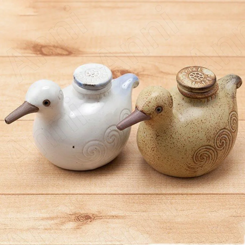 Creative Duckling Decorative Oil Can Nordic Modern Cute Animal Decorative Soy Sauce Vinegar Storage Bottle Household Kitchenware