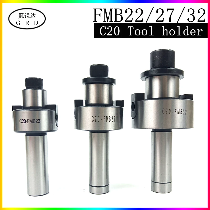 1pcs c20 fmb fmb22 fmb27 fmb32 spindle tool holder c20 cutting shank and face milling cutter use cooperatively cnc tool holder