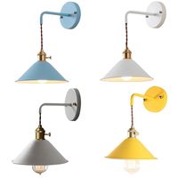Modern Industrial Wall Lamp E27 Wall Light Metal Vintage Sconce Industrial Corridor Retro Lamps for Living Room Wall Lighting