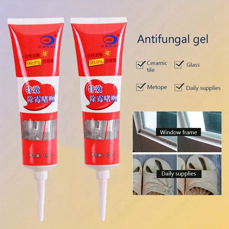 Rapid Mold Removal Gel Bathroom Wall Mildew Cleaner Household Cleaning Wall Tiles Mold Remover Bathroom Quickly Removal Gel