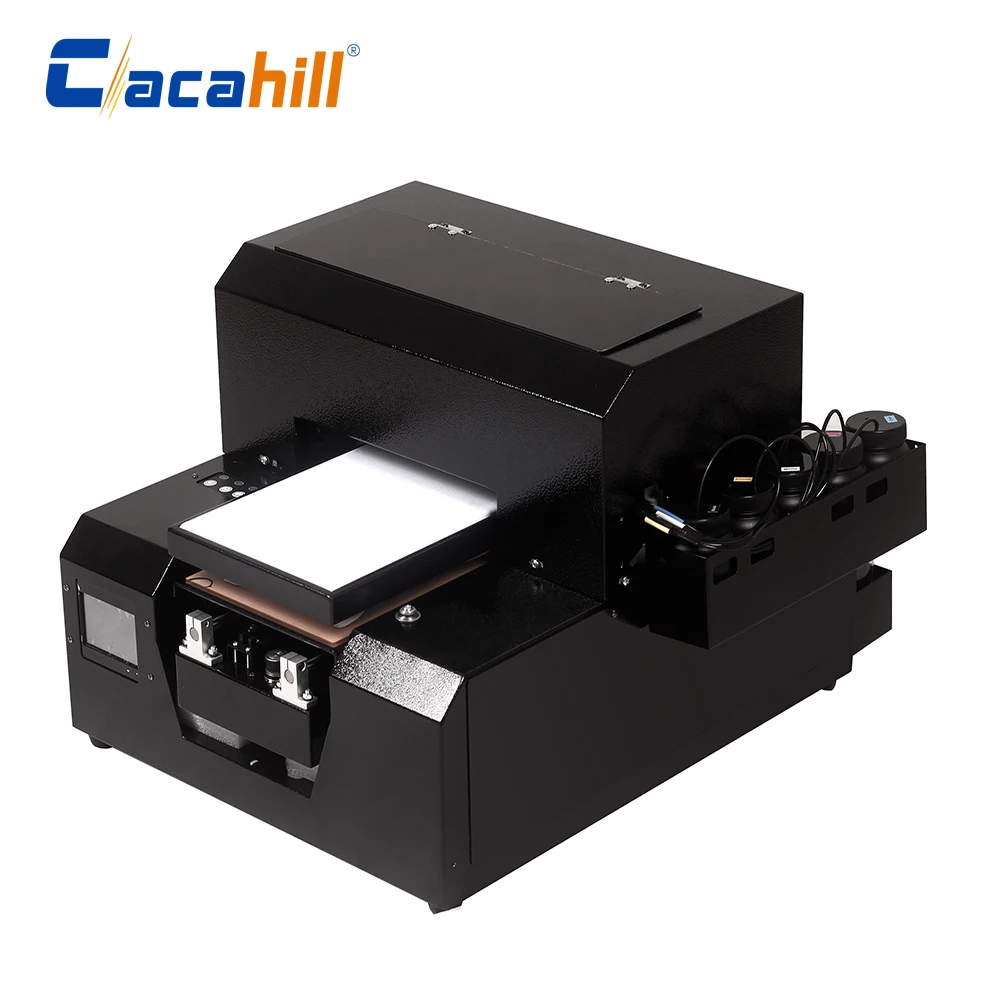 

Принтер для рисунков с высоким разрешением A4, плоский струйный принтер, инфракрасное Автоматическое Измерение высоты для печати по стеклу/коже/металлу/пластику