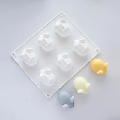 

PRZY Mold Silicone Little Mouse Handmade The Year of The Rat Soap Molds Gypsum Chocolate Candle Molds Clay Resin Moulds