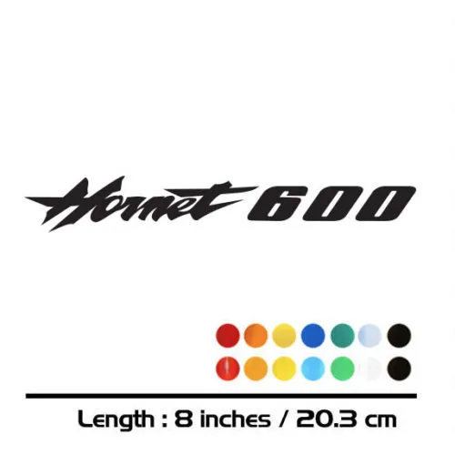 2 X New Sales motorcycle bike Fuel tank Wheels Fairing notebook Luggage helmet MOTO Sticker decals For HONDA HORNET 600