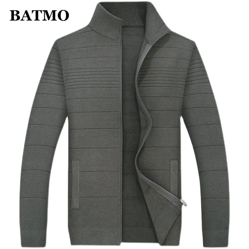 

BATMO 2021 new arrival autumn casual sweatercoat men,mens sweater,1967