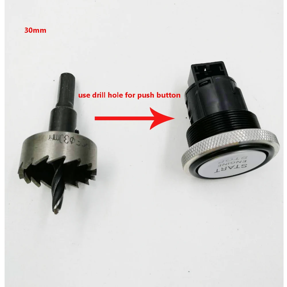 Drill adaptor For Push start stop button 30mm