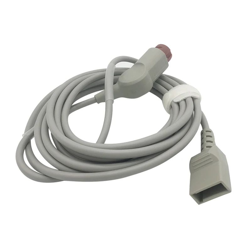 Invasive Blood Pressure Cable IBP Transducer Adapter Cable 12 Pin To Utah for Mindray PM7000 PM8000 T5 T8 Patient Monitor