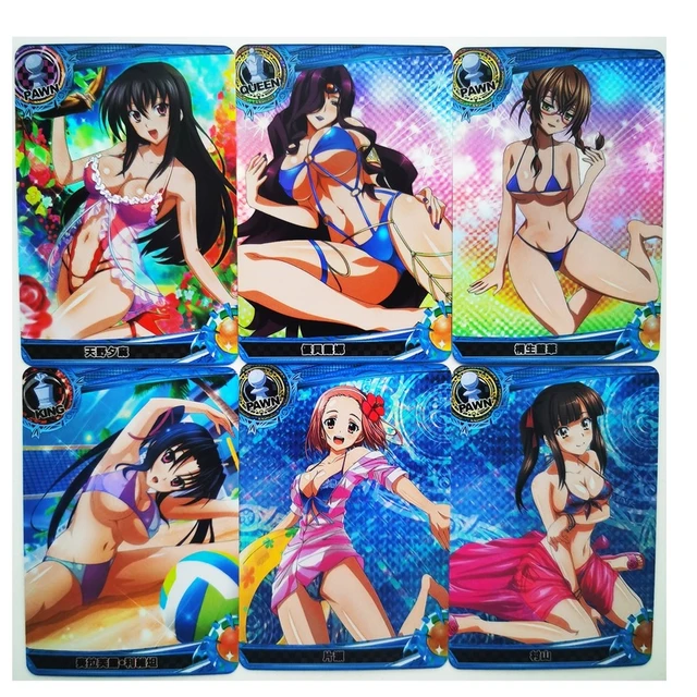 9 Card Lot Japanese Tcg Highschool DxD Akeno Himejima Near Mint Hot Sexy Promos order