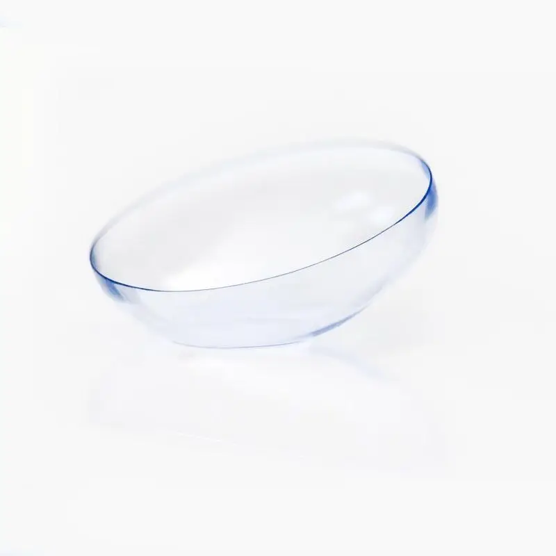 Lentes de contacto de Color transparente para miopía, cómodas, graduadas, suaves, naturales, altas graduaciones,-1,00 a-20,00, 2 unids/lote por par