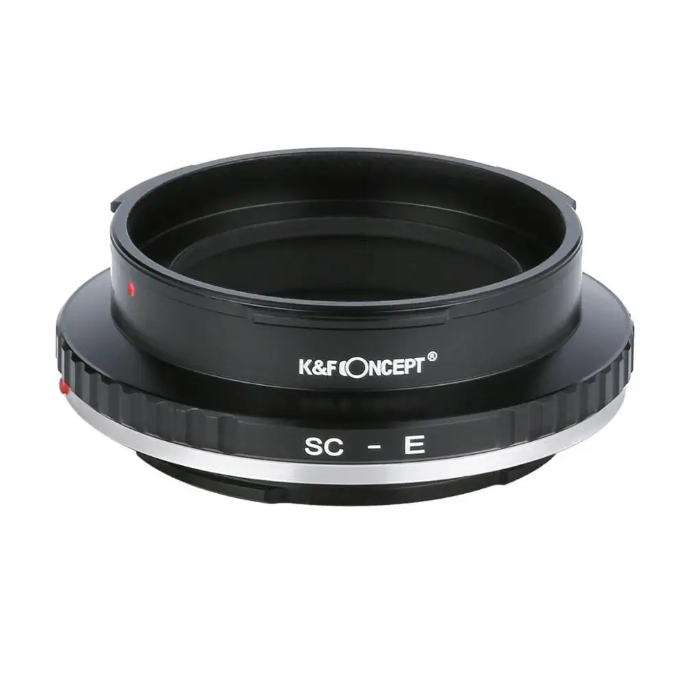 K&F CONCEPT SC-E for Nikon S mount Contax RF Lens to Sony NEX E mount Camera Alpha  A6300 A7R2 A3000 A7R3 A7r Lens Adapter