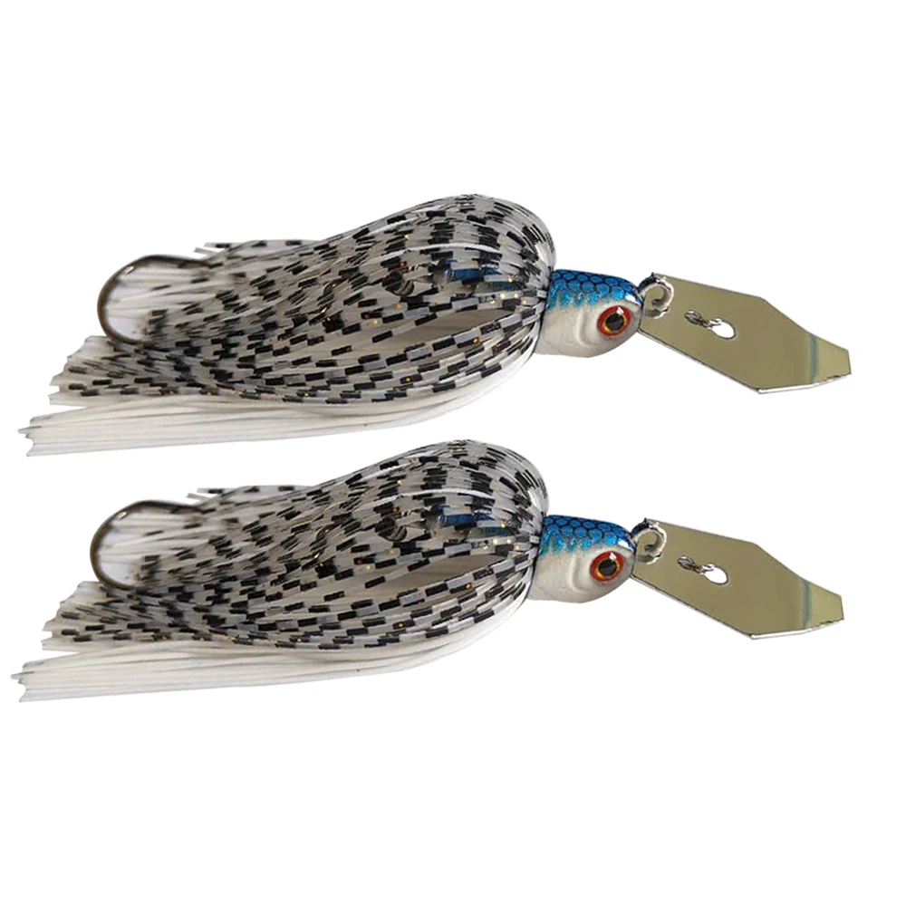 Mycena 7G/13G/16G/19G Chatterbait Spinnerbait Weedless Jig Angelköder Vibrationsblatt-Jig für Barsch, Hecht, Zander – Detail 4