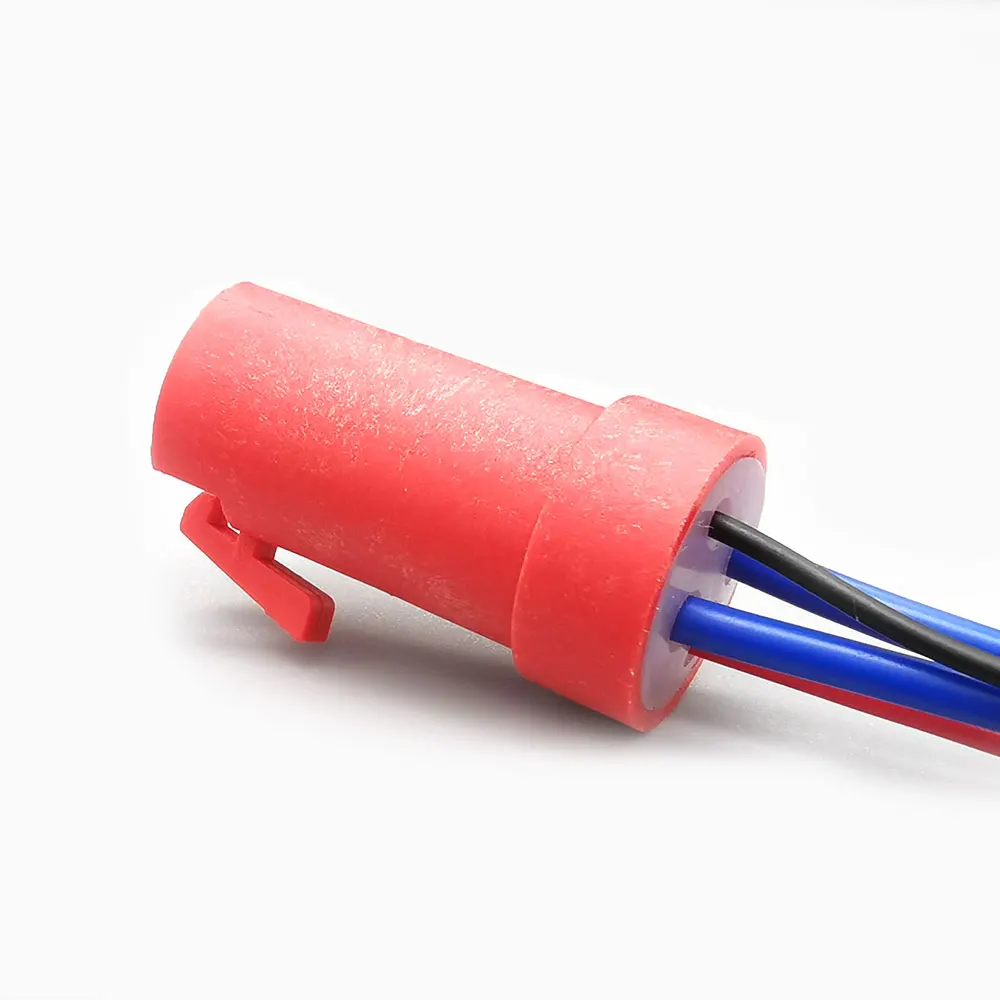 19mm Harness Plug  For LD Series High Current Push Button Switch 4 Pin Type Pushbutton Cable Socket Connector