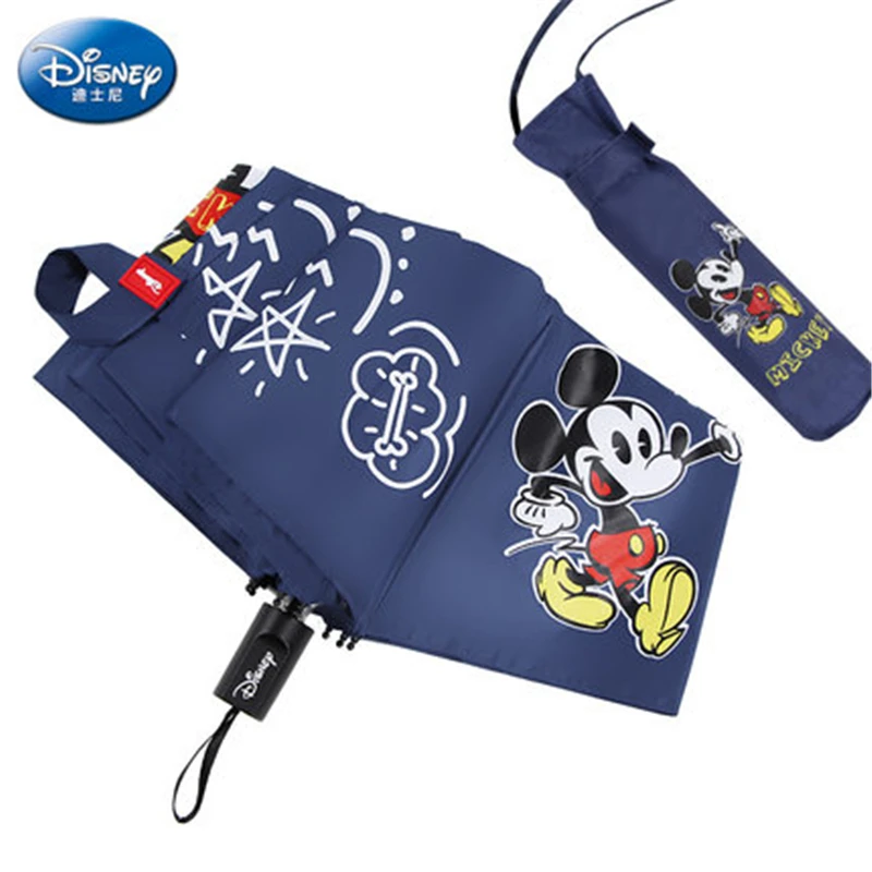 Luxury Cartoon Mickey Umbrella  Folding Automatic Umbrellas for Children Women UV Lovely Rain Umbrella   Kids Umbrella for Boy