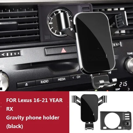 

Car Mobile Phone Holder Mounts Stand GPS Gravity Navigation Bracket For Lexus ES LS NX RX UX 200 250 260 300 500 Car Accessories