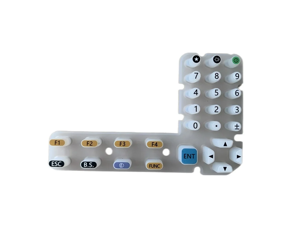 Imagem -02 - Nova Borracha Teclado Chave Borracha para Gm52 Gm55 de Alta Qualidade 1pc & Marca