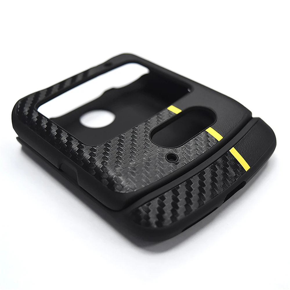 Custodia per telefono in pelle sottile Cover posteriore protettiva pieghevole all-inclusive antiurto per accessori M Razr 5G