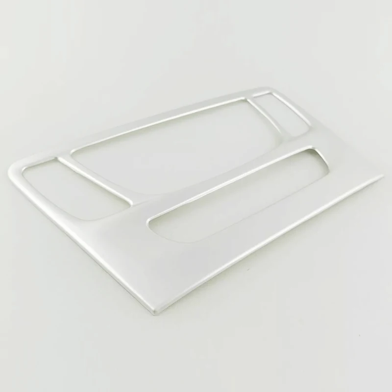 Fit For Opel Mokka Buick Encore car air conditioner Switch panel cover trim ABS Chrome  accessories styling