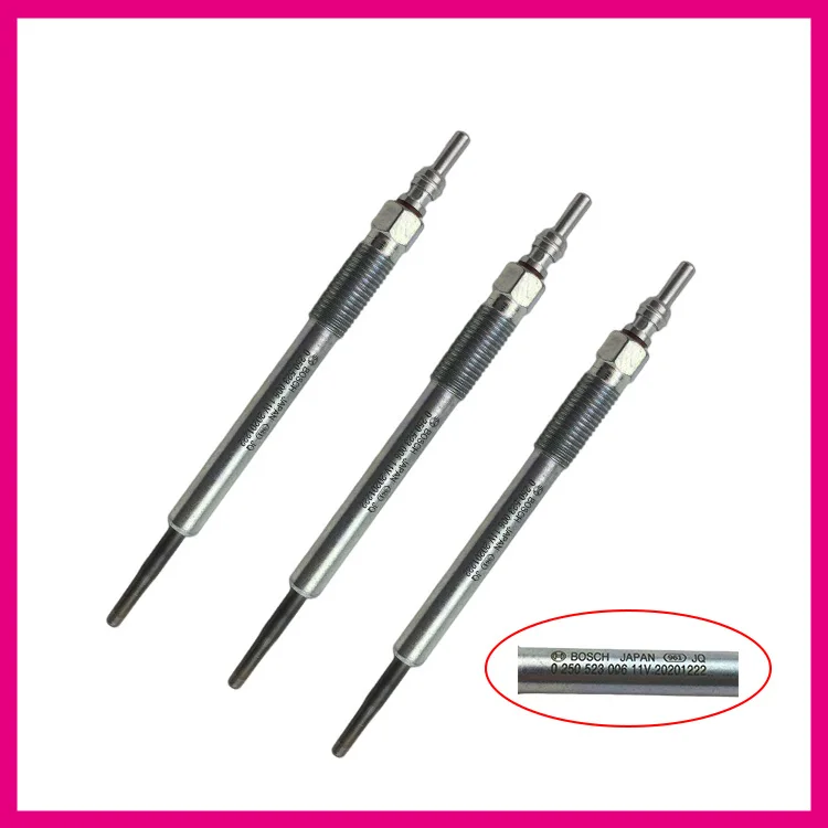 For 11V glow plug 0250523006 high quality Boss Glow plug SAIC MAXUS V80 2.8 China Five glow plug high quality accessories