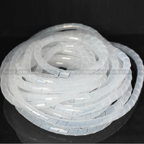 1 متر 8 مللي متر حماية الأنابيب دوامة التفاف سلك حامي غطاء ل RC نموذج RC هليكوبتر سيارة قارب
