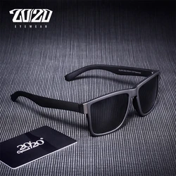 20/20 klassische Polarisierte Sonnenbrille Männer Gläser Driving Coating Schwarz Angeln Fahr Brillen Männlichen Sonnenbrille PL278