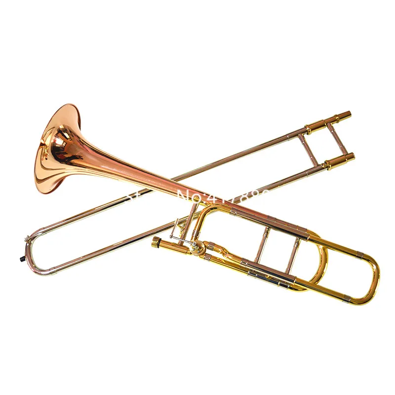 Hot Selling Bach B/F Tenor Trombone  Phosphorus copper Musical instrument Professional with Case Accessories Free Shipping