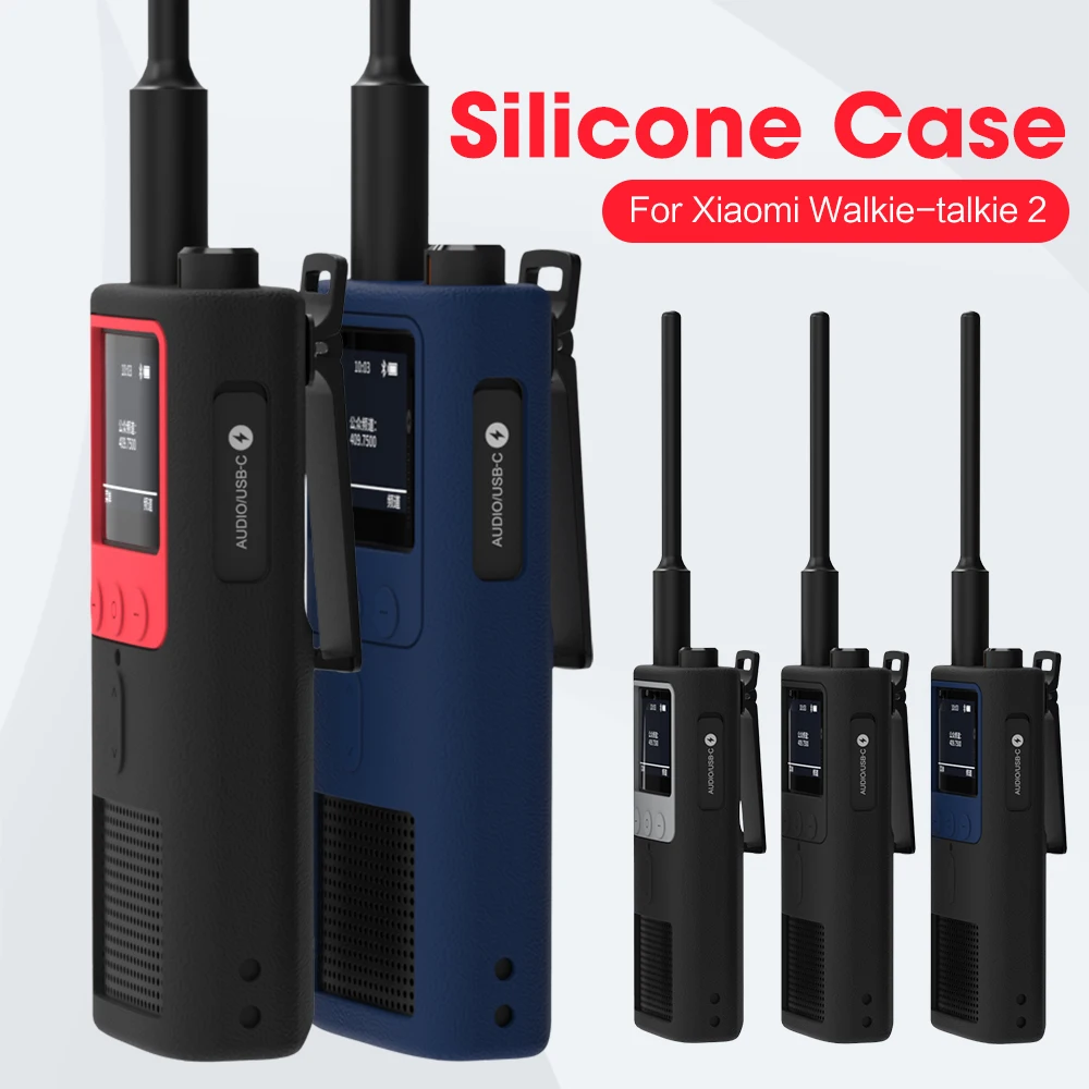 

Силиконовый чехол SIKAI для рации Xiaomi Mijia Walkie Talkie 2 3