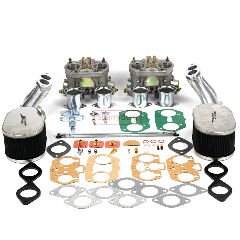 SherryBerg carburettor Carb Karburetor Conversion kit for VW TYPE 1 FAJS HPMX WEBER IDF DUAL 40mm CARB KIT T1 Tall linkage 40IDF